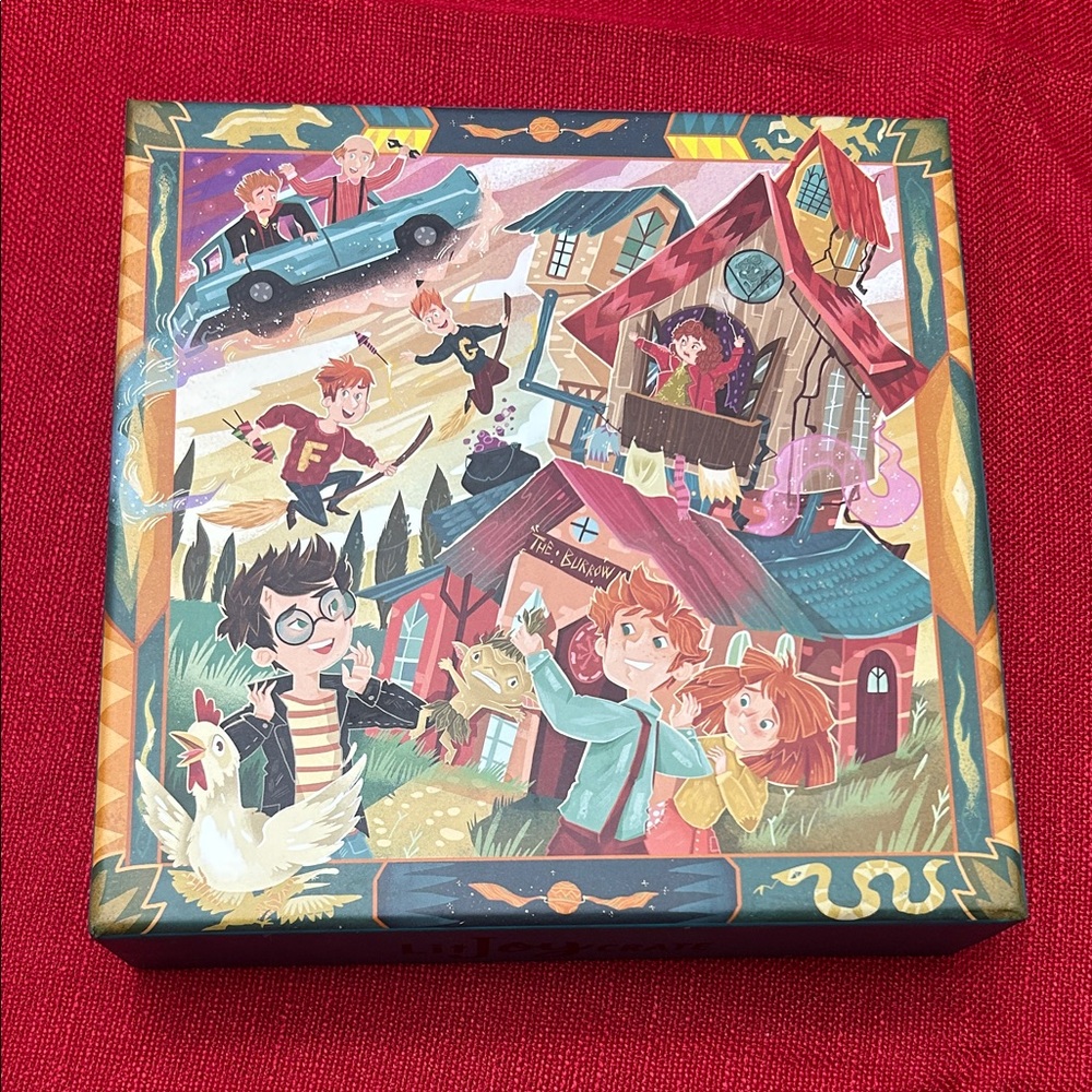 Colorful Illustrated Box